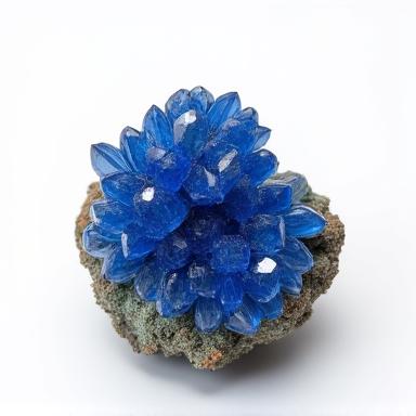 Deep blue Azurite specimen