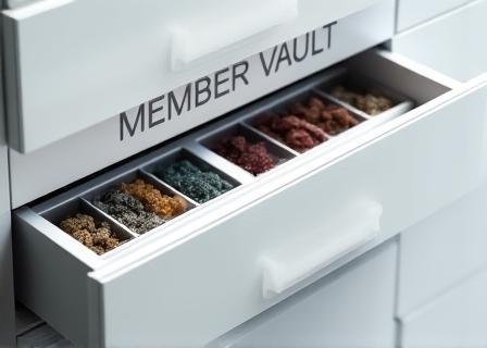 Curated mineral specimens